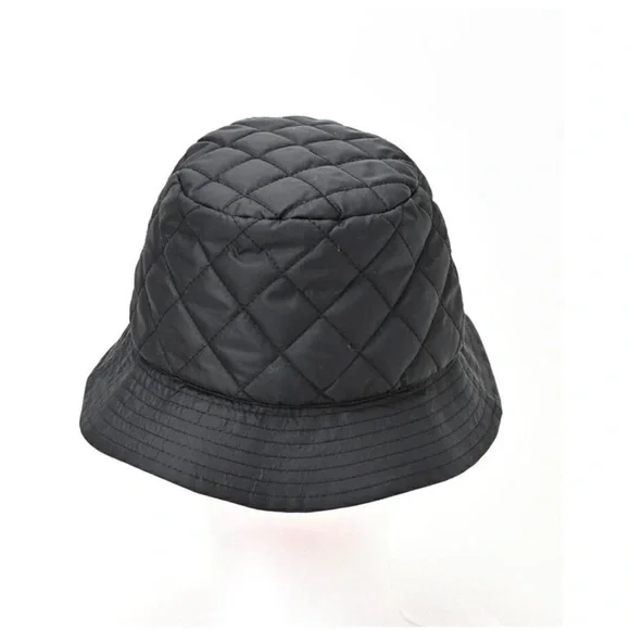 Celine Quilted Bucket Hat